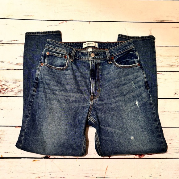 Abercrombie & Fitch Curve Love The Skinny High Rise Size 28/6 Regular NWOT - Picture 3 of 6
